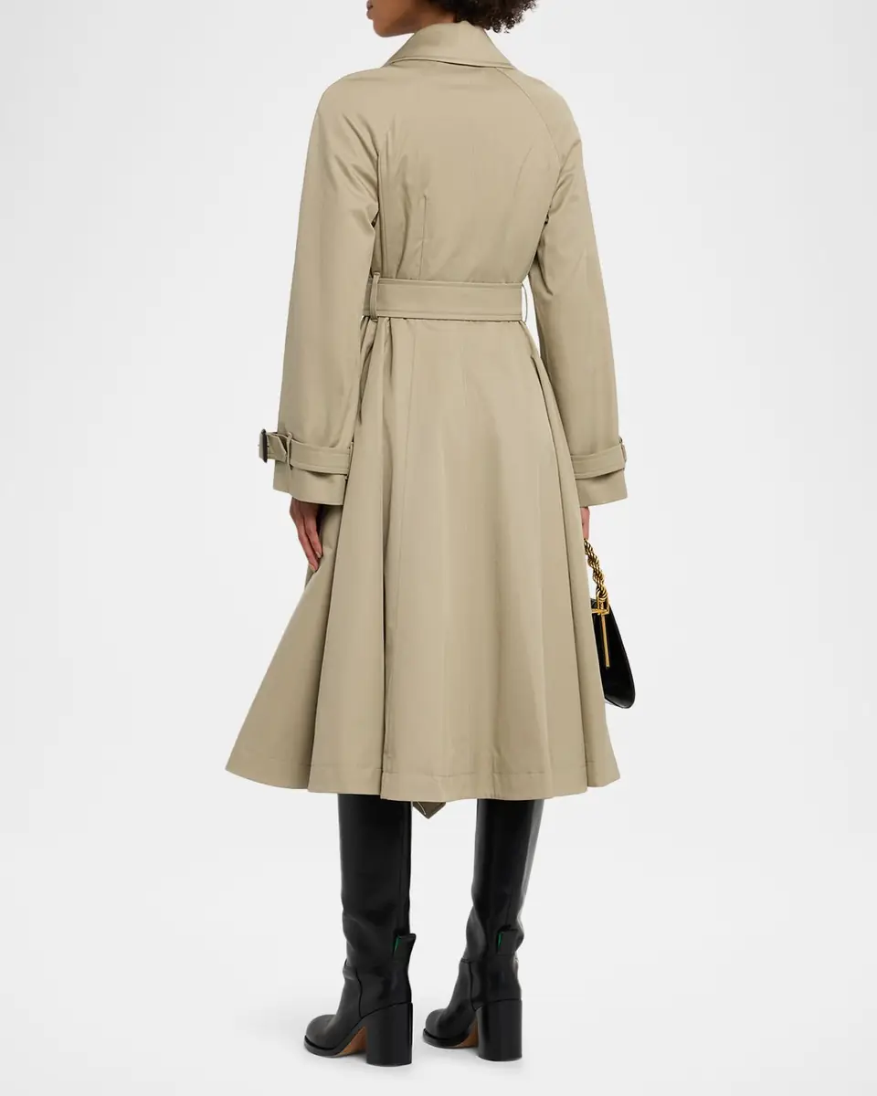 Burberry Ellingham Belted Flare Trench Coat | Thumbnail 2 Burberry Ellingham Belted Flare Trench Coat | Thumbnail 2
