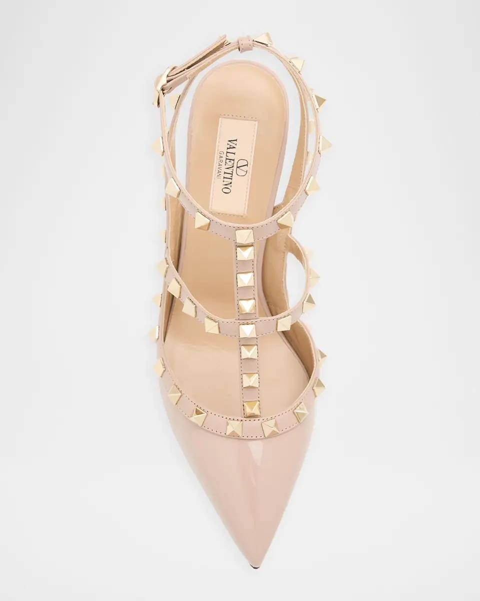 Valentino Garavani Rockstud 100mm Slingback High-Heel Pumps | Thumbnail 16 Valentino Garavani Rockstud 100mm Slingback High-Heel Pumps | Thumbnail 16
