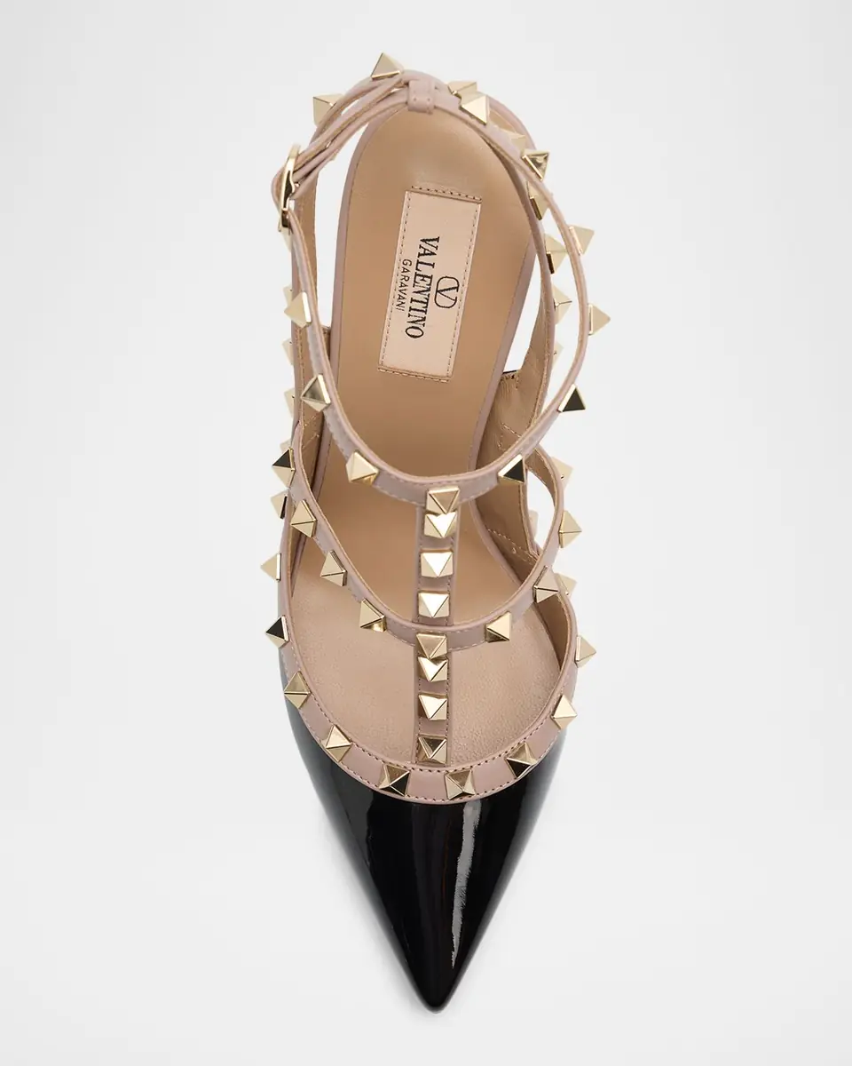 Valentino Garavani Rockstud 100mm Slingback High-Heel Pumps | Thumbnail 6 Valentino Garavani Rockstud 100mm Slingback High-Heel Pumps | Thumbnail 6