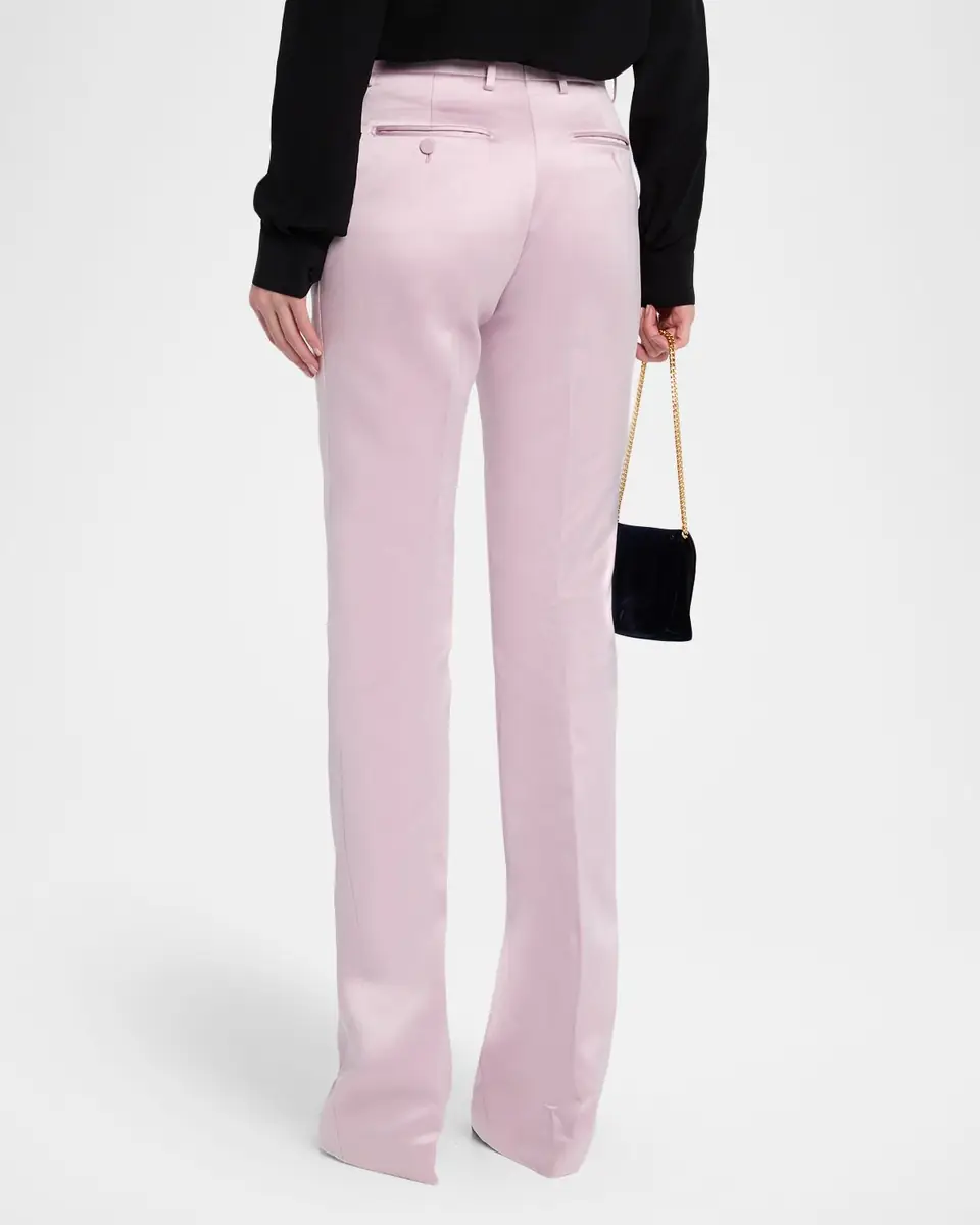 TOM FORD Satin Straight-Leg Tailored Pants | Thumbnail 3 TOM FORD Satin Straight-Leg Tailored Pants | Thumbnail 3