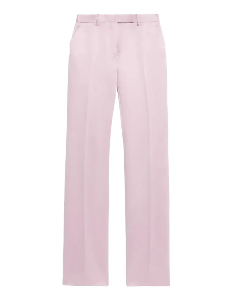 TOM FORD Satin Straight-Leg Tailored Pants | Image 1 TOM FORD Satin Straight-Leg Tailored Pants | Image 1