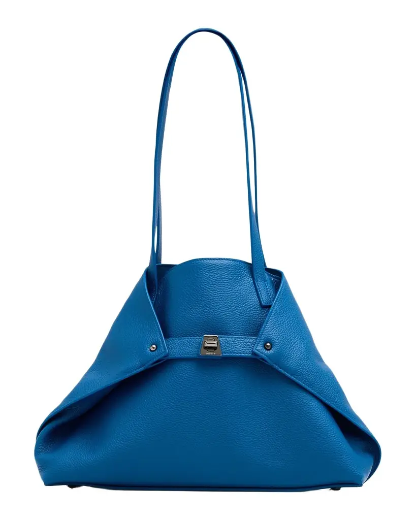 Akris Ai Small Leather Convertible Shoulder Bag | Image 1 Akris Ai Small Leather Convertible Shoulder Bag | Image 1