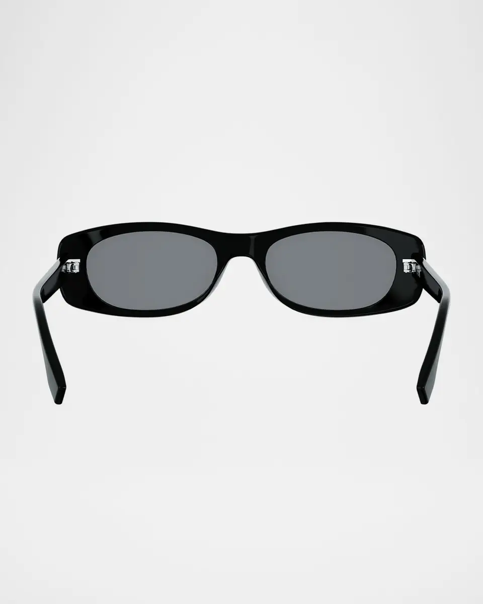 Fendi FF 53mm Squared Oval Sunglasses | Thumbnail 5 Fendi FF 53mm Squared Oval Sunglasses | Thumbnail 5