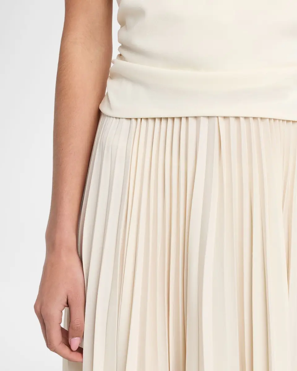 TANYA TAYLOR Carly Sleeveless Pleated Midi Dress | Thumbnail 4 TANYA TAYLOR Carly Sleeveless Pleated Midi Dress | Thumbnail 4