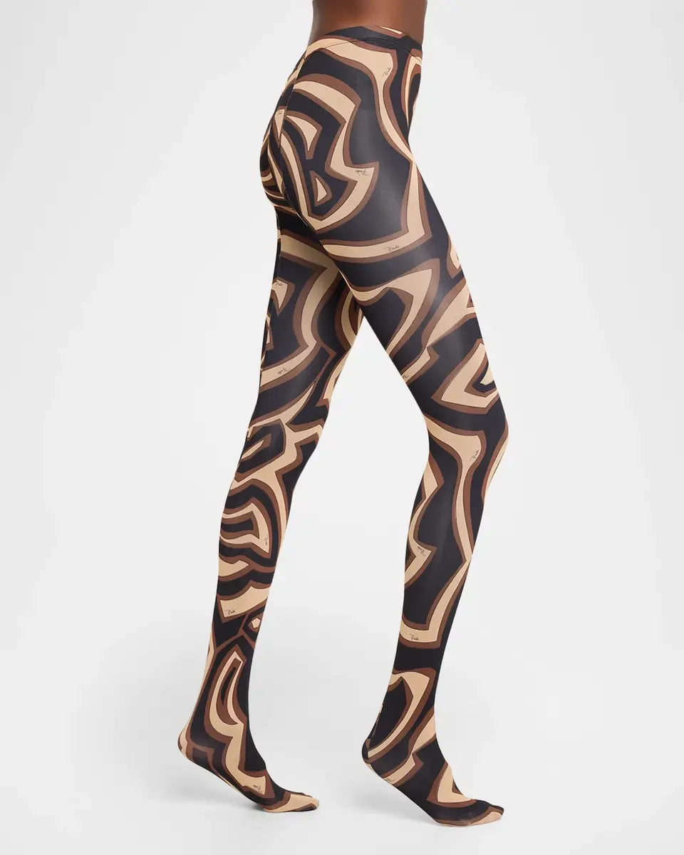 Pucci Labirinto Jersey Tights | Thumbnail 2