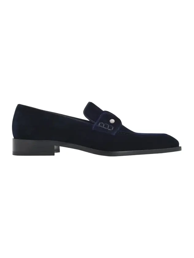 Men's Chambelimoc Night Strass Velvet Loafers Men's Chambelimoc Night Strass Velvet Loafers