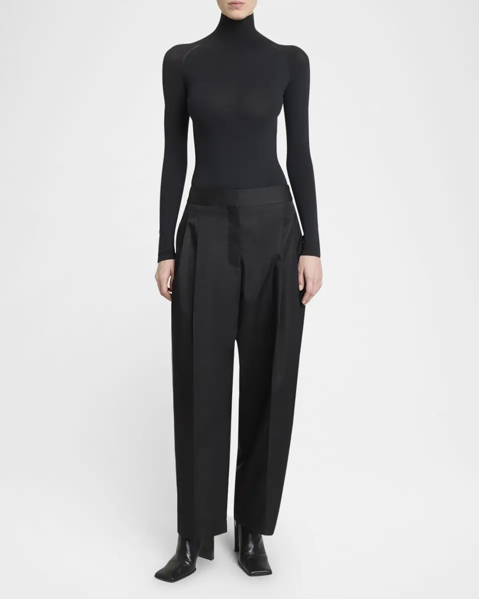 Alaïa Technical Taffeta Tailored Pants | Thumbnail 2 Alaïa Technical Taffeta Tailored Pants | Thumbnail 2