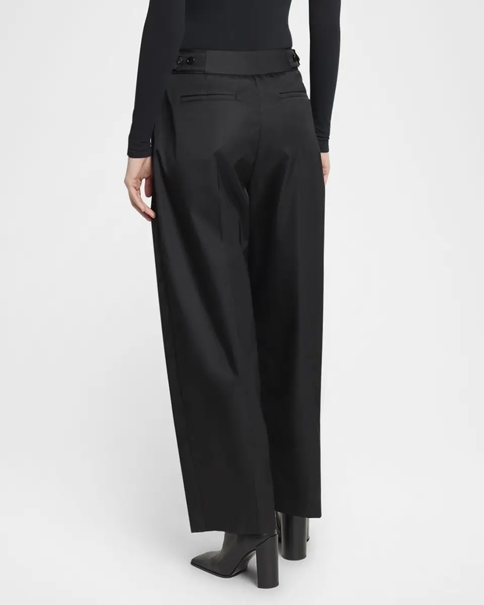 Alaïa Technical Taffeta Tailored Pants | Thumbnail 3 Alaïa Technical Taffeta Tailored Pants | Thumbnail 3
