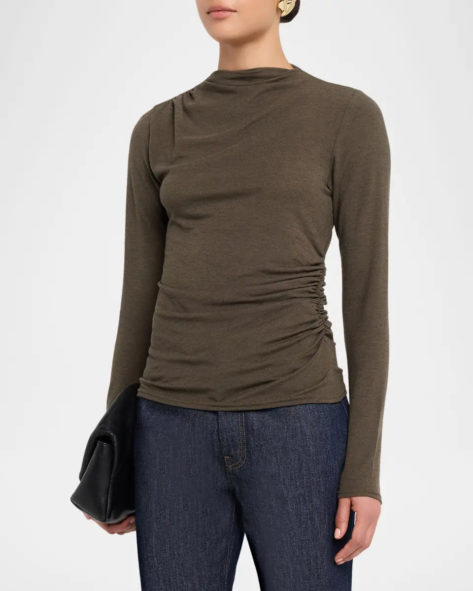 RAILS Joelle Draped Mesh Top | Thumbnail 3 RAILS Joelle Draped Mesh Top | Thumbnail 3