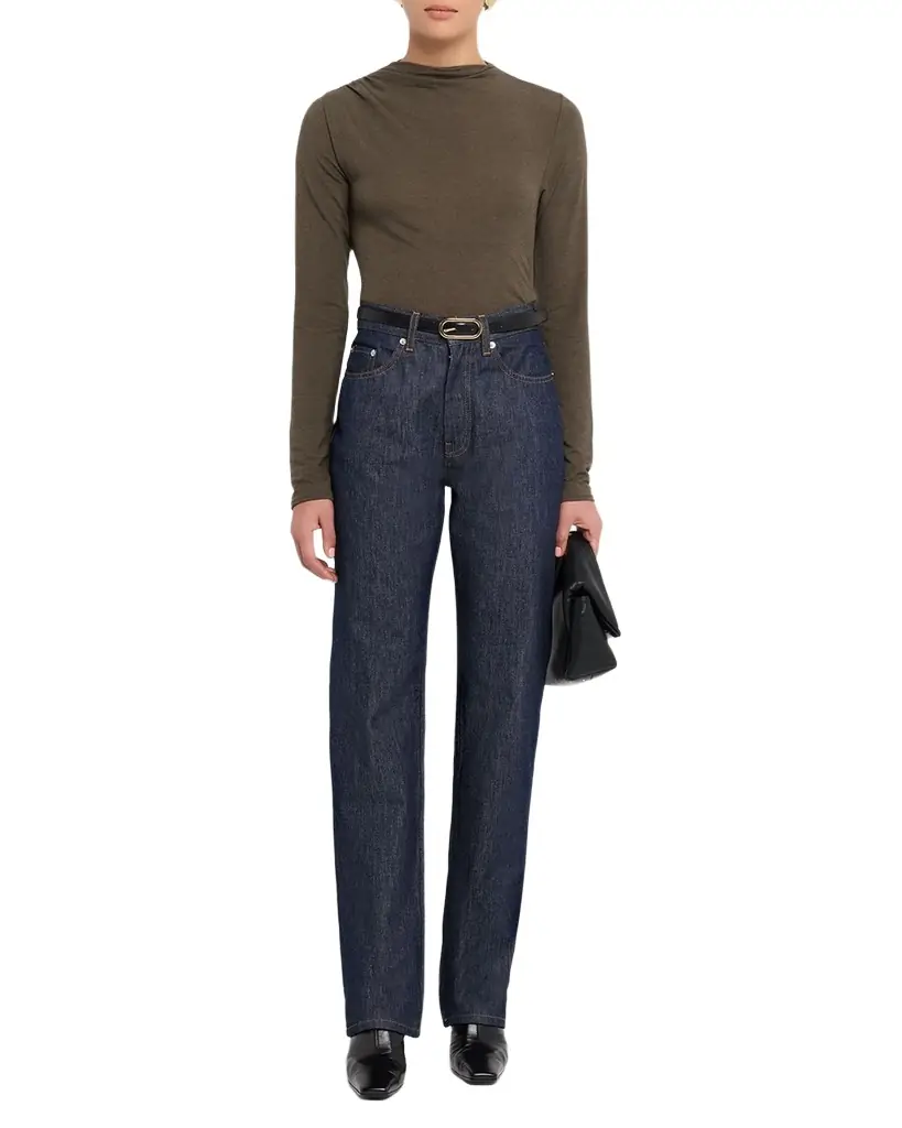 RAILS Joelle Draped Mesh Top