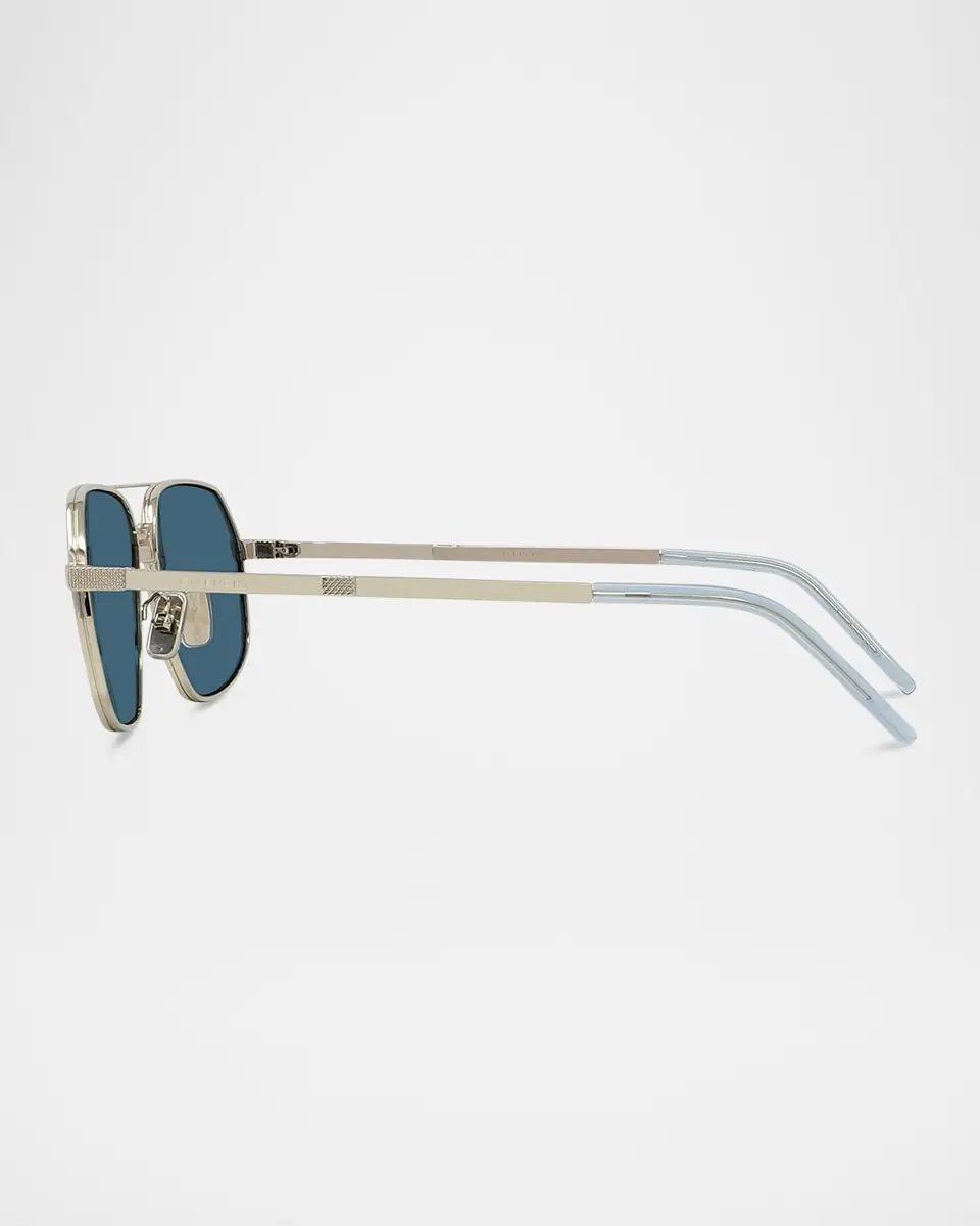 Givenchy GV One 57mm Metal Aviator Sunglasses | Thumbnail 3 Givenchy GV One 57mm Metal Aviator Sunglasses | Thumbnail 3