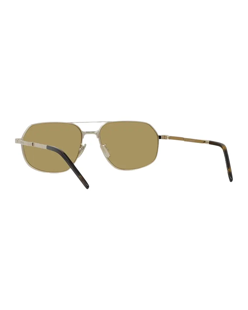 Givenchy Men 's GV One Metal Aviator Sunglasses | Image 1 Givenchy Men 's GV One Metal Aviator Sunglasses | Image 1