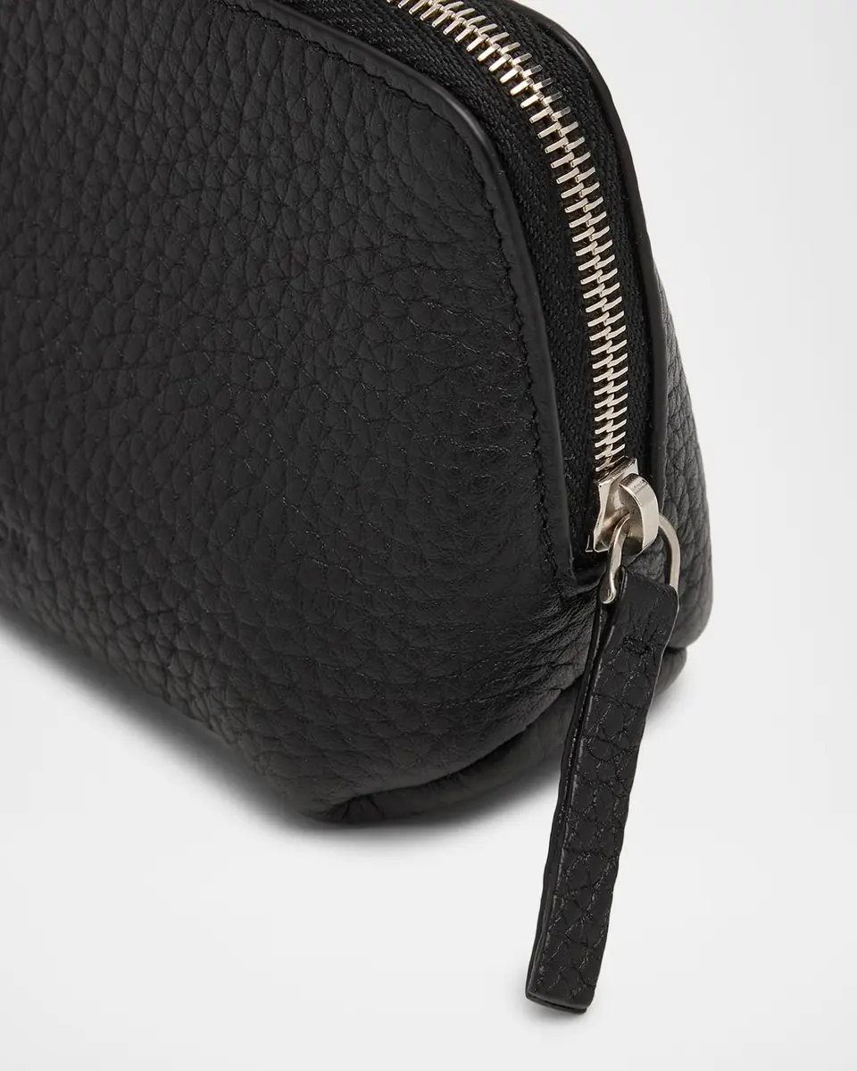 The Row Owen Leather Wristlet Pouch | Thumbnail 4