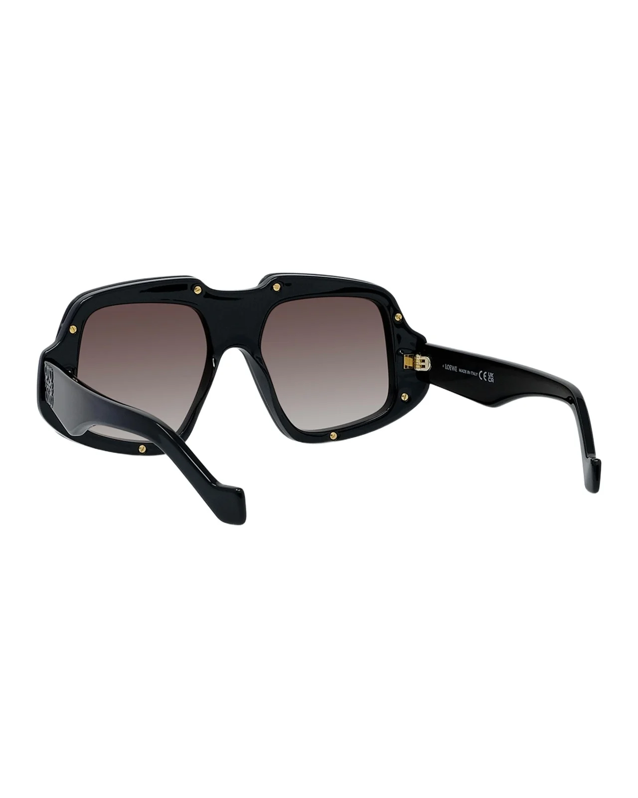 Loewe Men's Maxi-Anagram Plastic Square Sunglasses