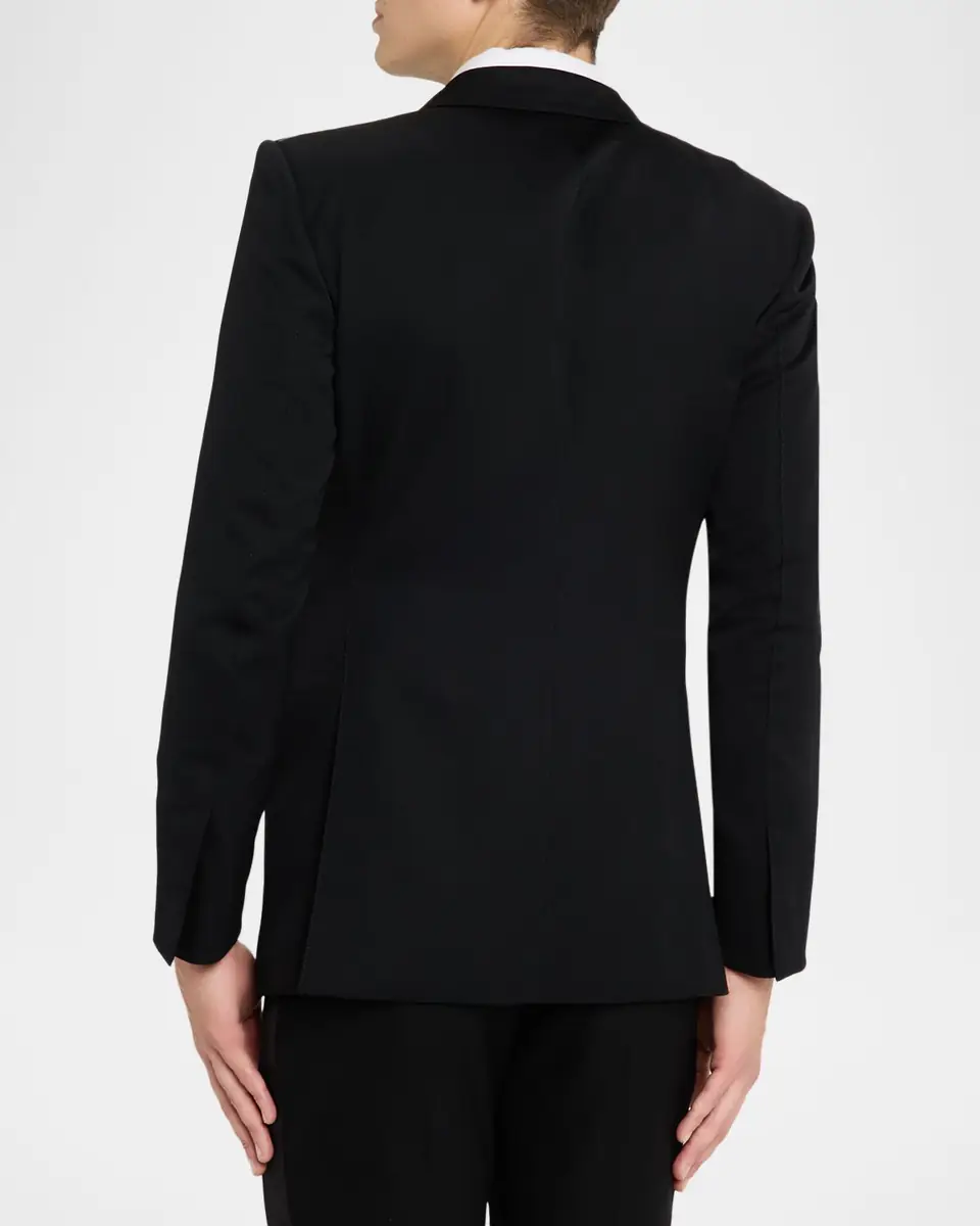 Tom Ford Men's Wool Grain de Poudre Evening Jacket | Thumbnail 2