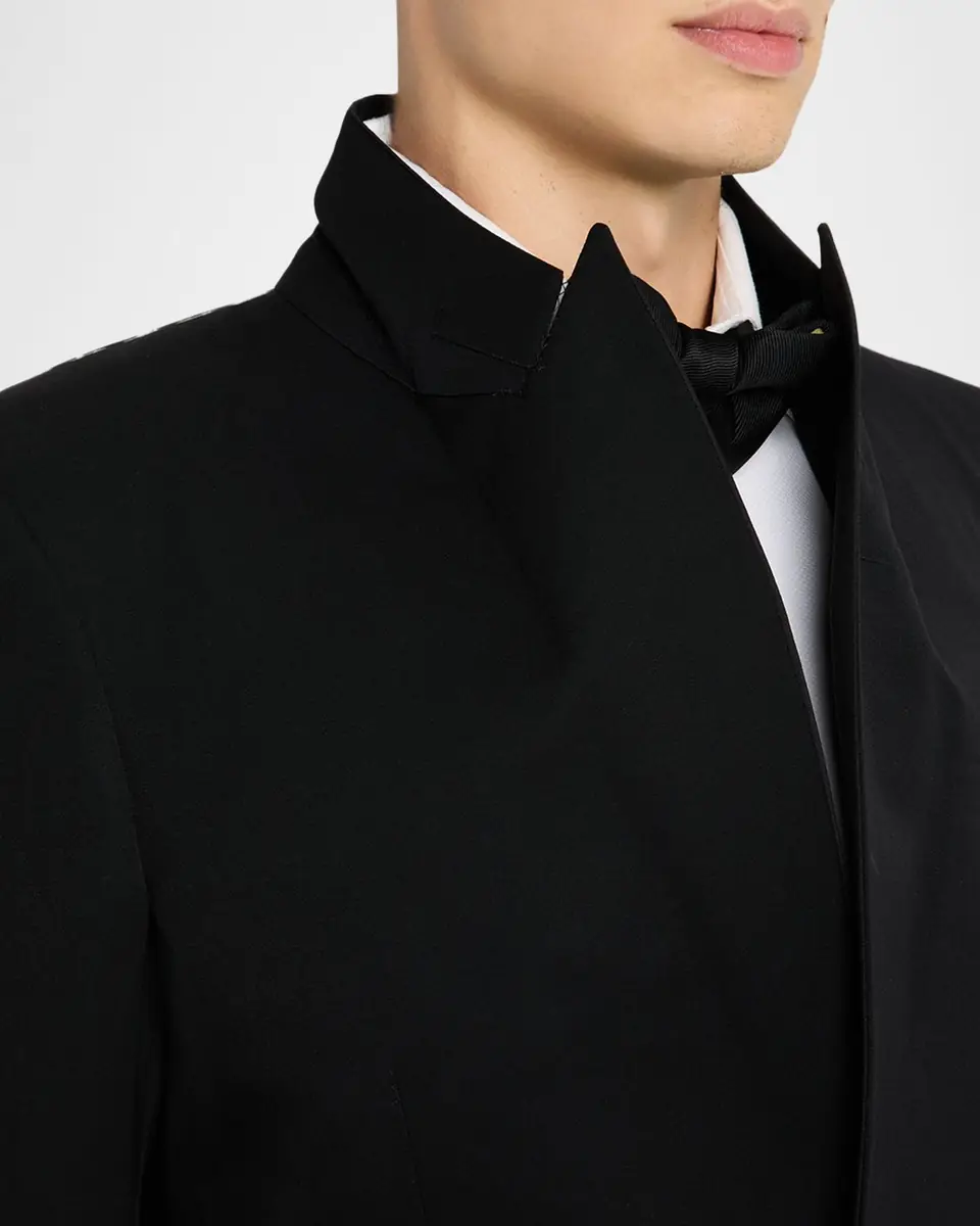Tom Ford Men's Wool Grain de Poudre Evening Jacket | Thumbnail 6