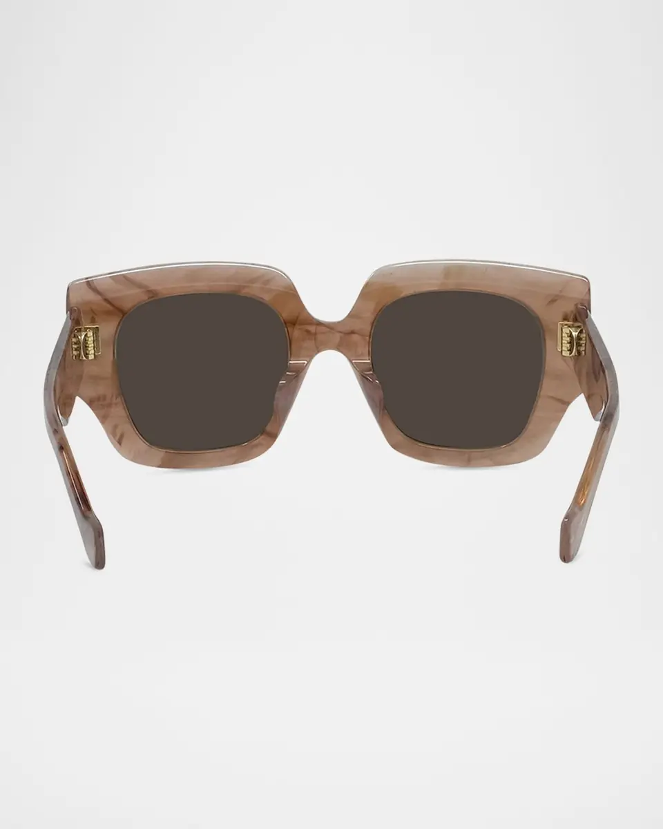 Loewe Anagram 50mm Square Screen Sunglasses | Thumbnail 4 Loewe Anagram 50mm Square Screen Sunglasses | Thumbnail 4