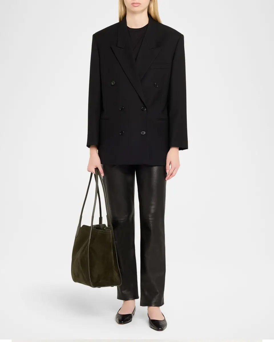 Victoria Beckham Victoria Mini Leather Tote Bag | Thumbnail 5 Victoria Beckham Victoria Mini Leather Tote Bag | Thumbnail 5