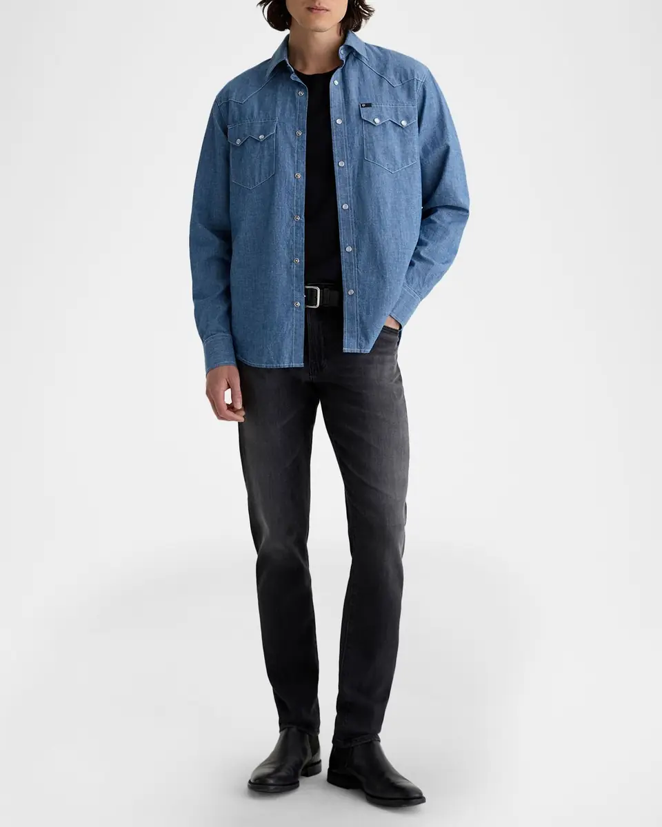 AG Jeans Men's Tellis Straight-Leg Jeans | Thumbnail 2 AG Jeans Men's Tellis Straight-Leg Jeans | Thumbnail 2