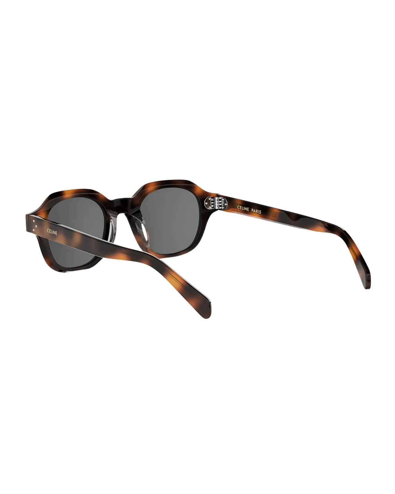 Celine Men's 3 Dots Acetate Square Sunglasses