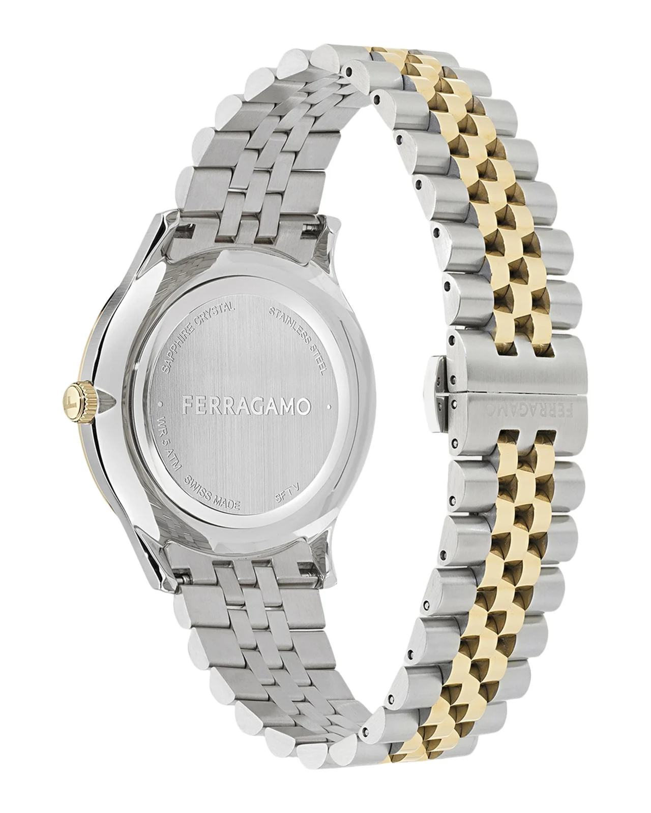 Men's 40mm Two-Tone Bracelet Watch