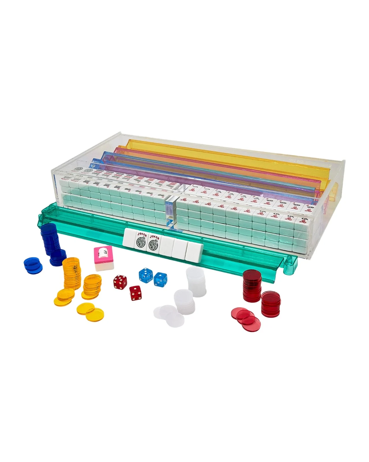 Tizo Acrylic Mahjong Set