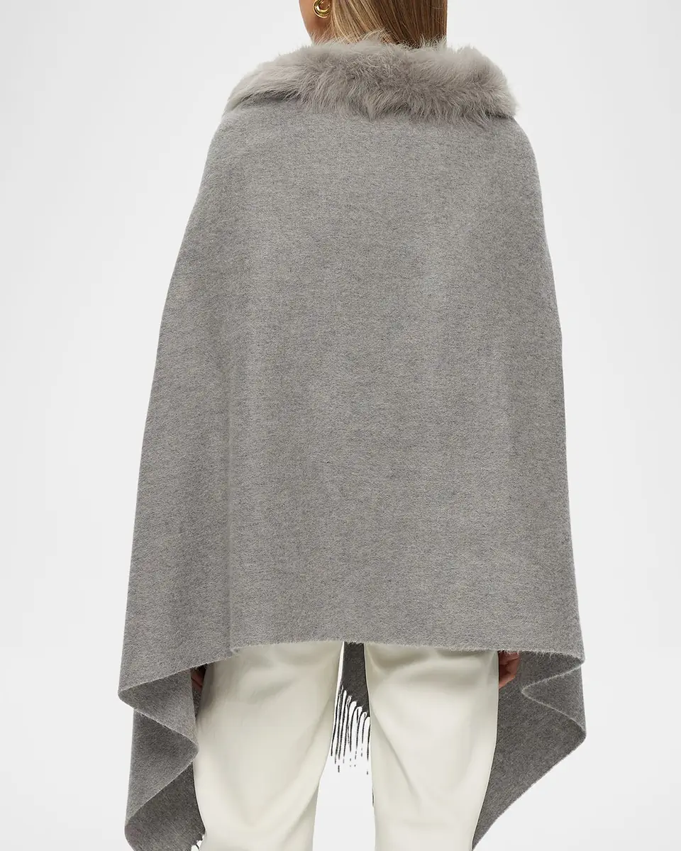 Gorski Cashmere & Toscana Lamb Stole | Thumbnail 2 Gorski Cashmere & Toscana Lamb Stole | Thumbnail 2