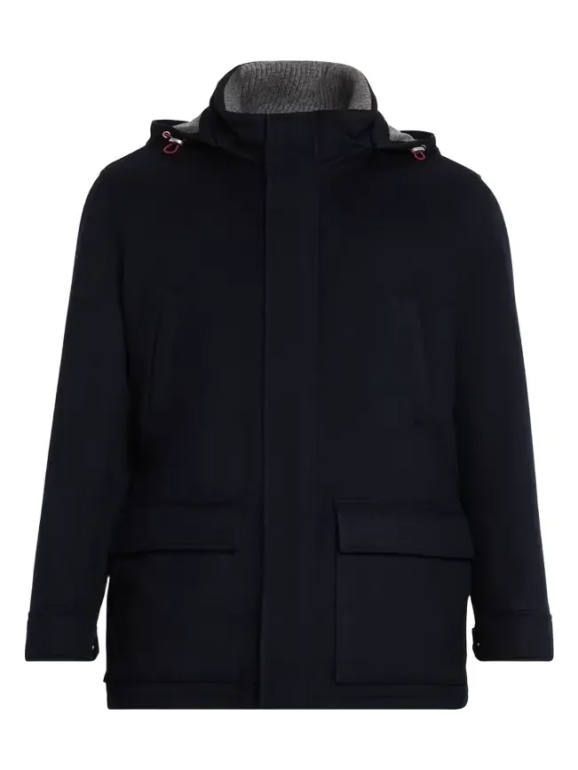 Men's Cashmere Hooded Coat Men's Cashmere Hooded Coat