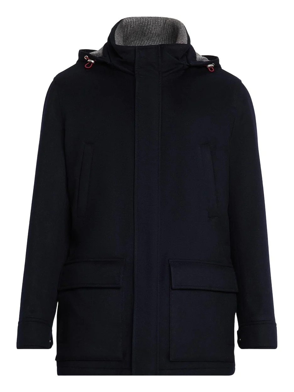 Men's Cashmere Hooded Coat Men's Cashmere Hooded Coat