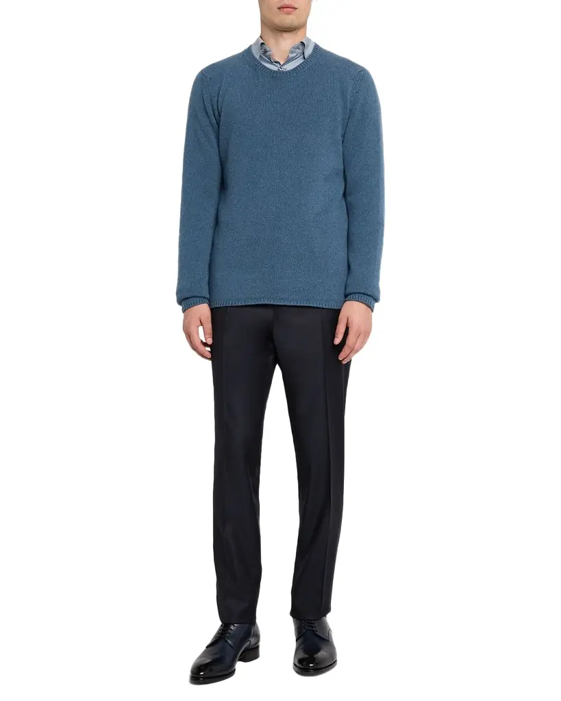 Brioni Men 's Cotton Twill Classic-Fit Sport Shirt | Image 1 Brioni Men 's Cotton Twill Classic-Fit Sport Shirt | Image 1