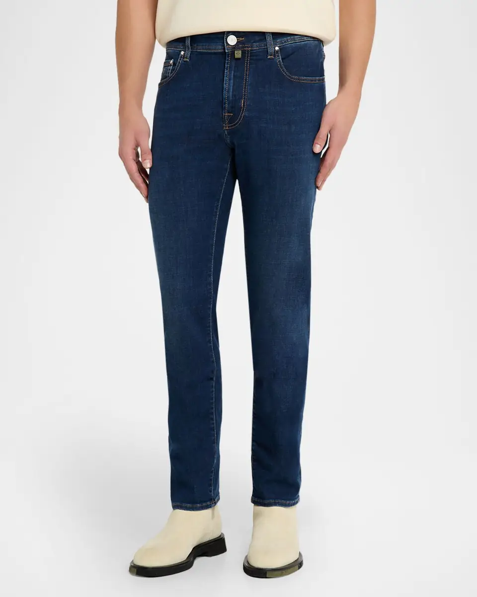 Jacob Cohen Men's Bard Slim Stretch Five-Pocket Jeans | Thumbnail 3 Jacob Cohen Men's Bard Slim Stretch Five-Pocket Jeans | Thumbnail 3