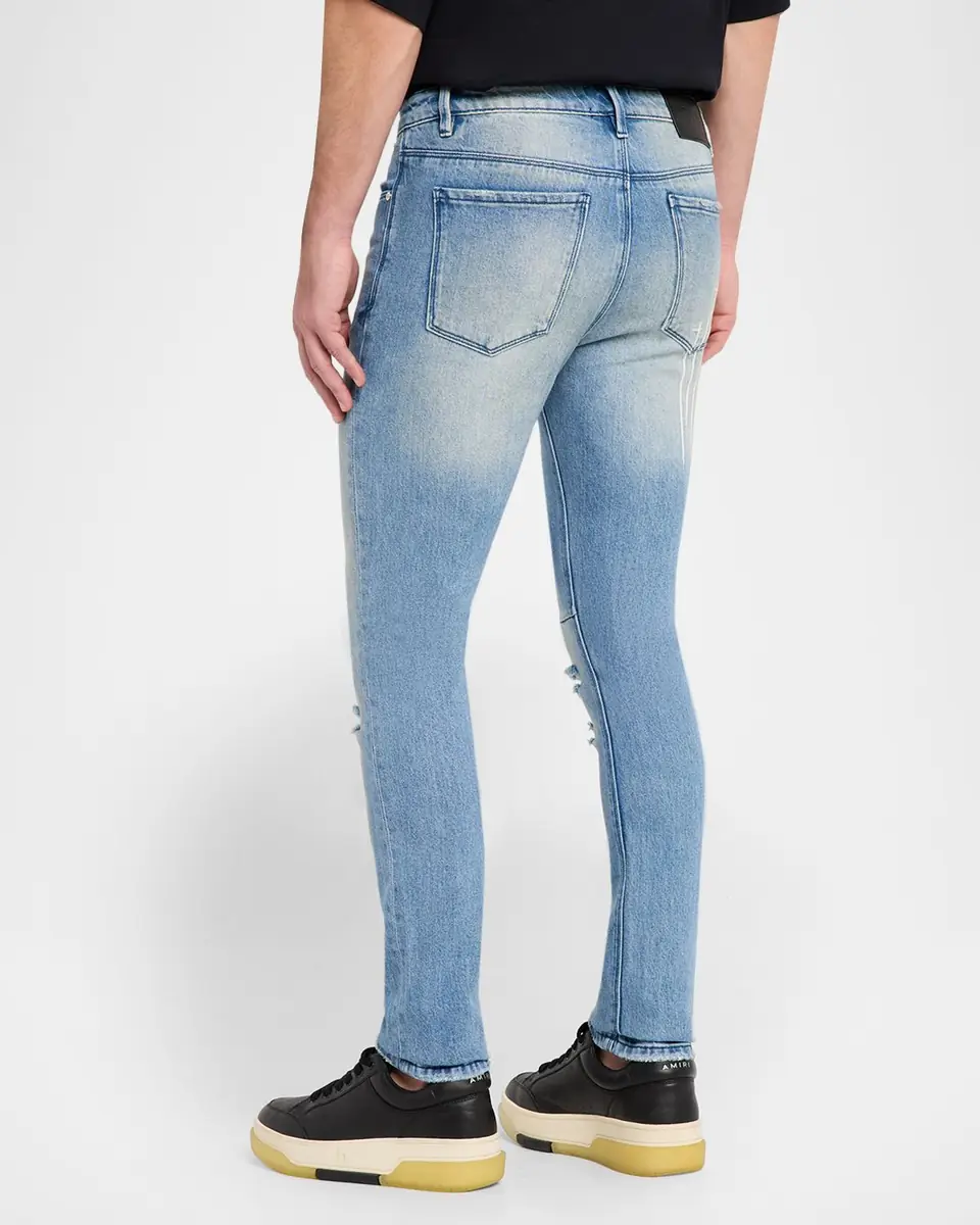 RTA Men's Distressed Skinny Jeans | Thumbnail 3