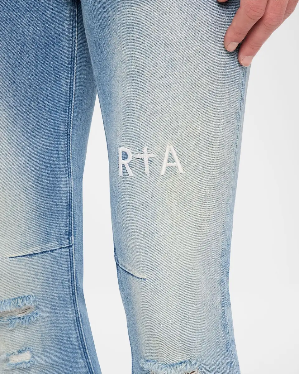 RTA Men's Distressed Skinny Jeans | Thumbnail 5