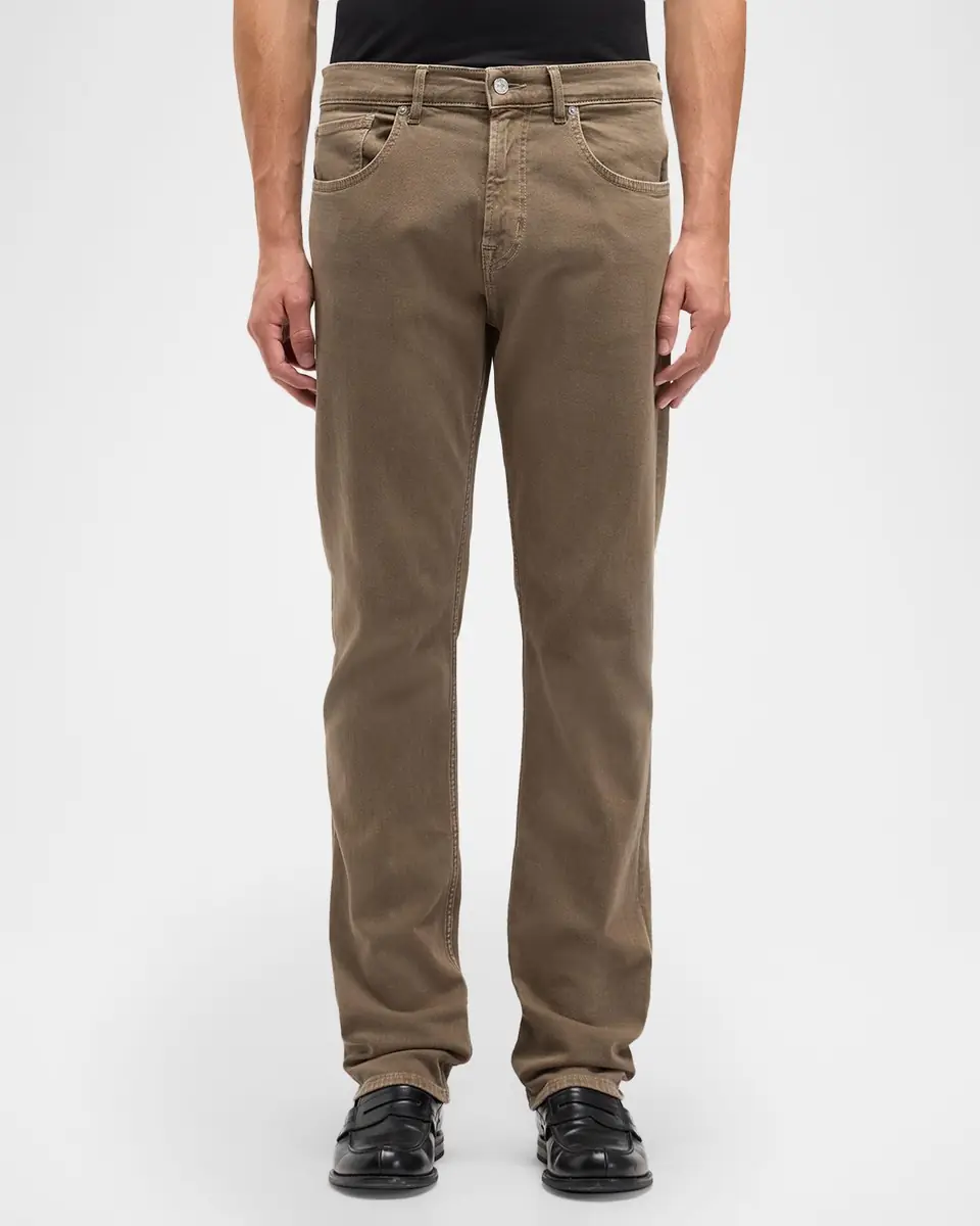 7 for all mankind Men's The Straight Slim Five-Pocket Pants | Thumbnail 16 7 for all mankind Men's The Straight Slim Five-Pocket Pants | Thumbnail 16