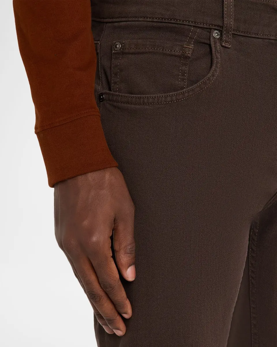7 for all mankind Men's The Straight Slim Five-Pocket Pants | Thumbnail 5 7 for all mankind Men's The Straight Slim Five-Pocket Pants | Thumbnail 5