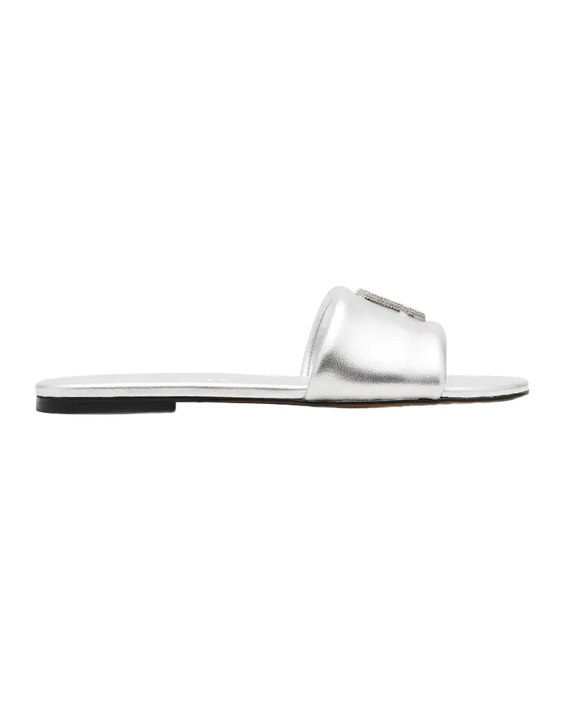 Marc Jacobs The Pave J Marc Snapshot Slide Sandals | Image 1 Marc Jacobs The Pave J Marc Snapshot Slide Sandals | Image 1