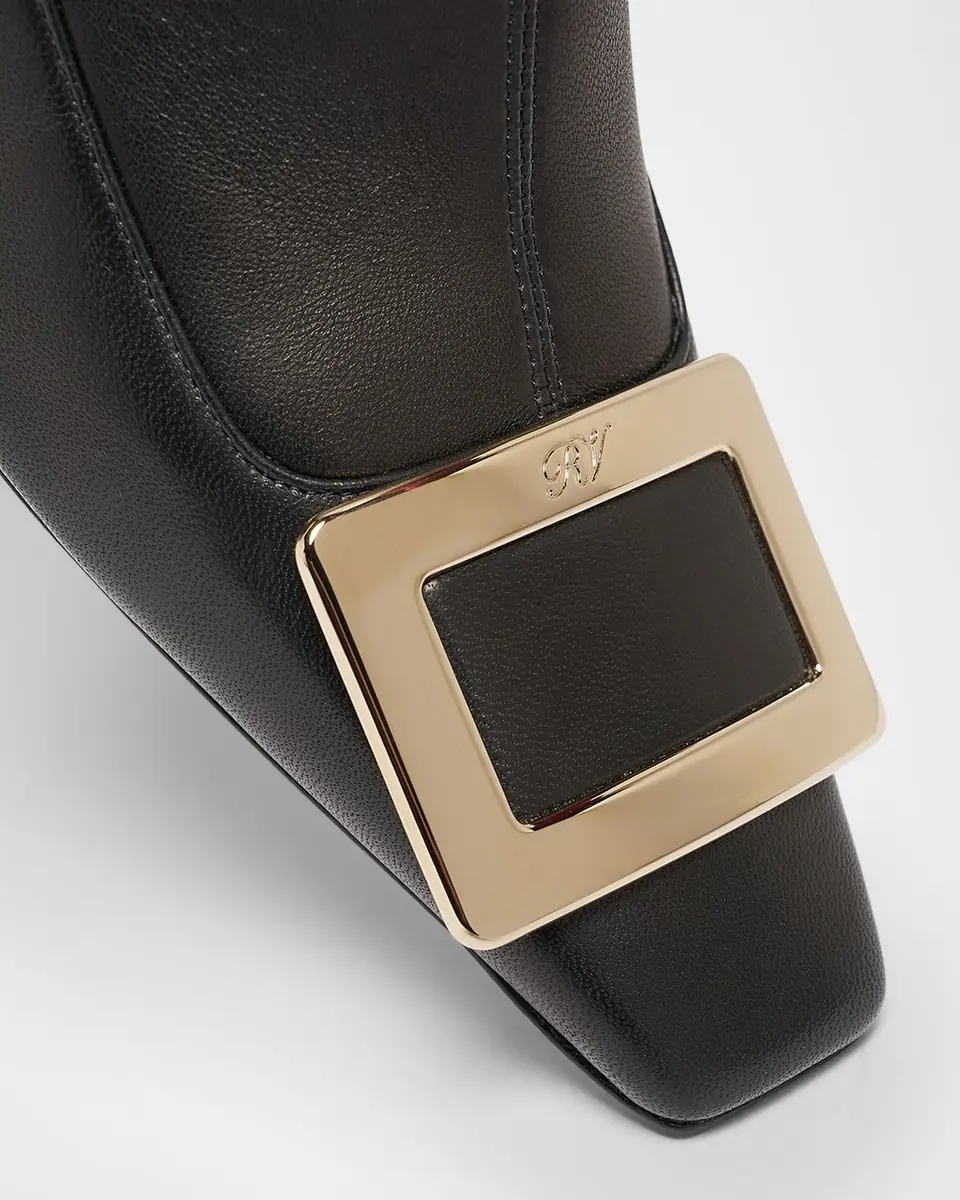 Roger Vivier Belle Vivier Buckle Leather Ankle Boots | Thumbnail 3