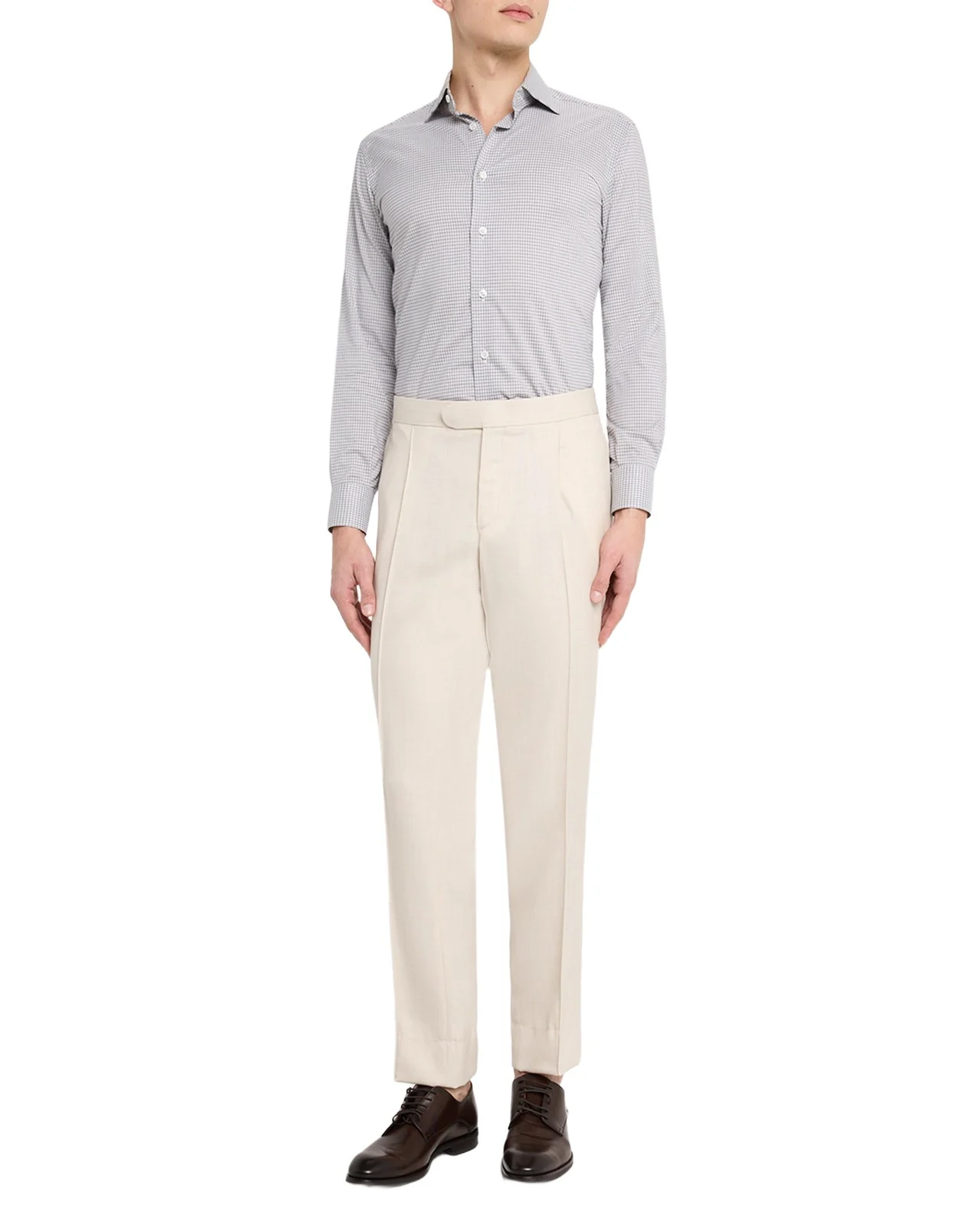 Brioni Men's Mel Wool Trousers