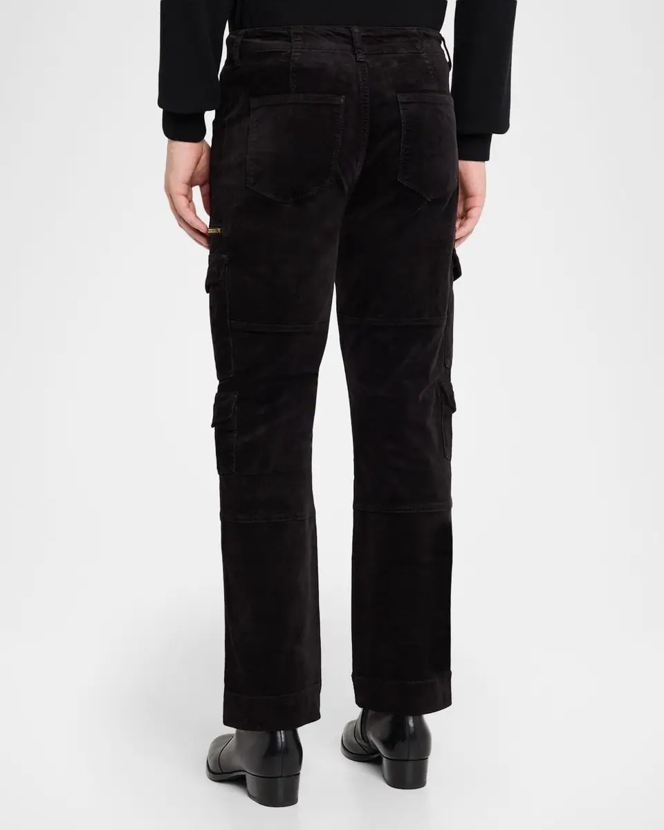 Monfrère Men's Tactical Needle Corduroy Cargo Pants | Thumbnail 2