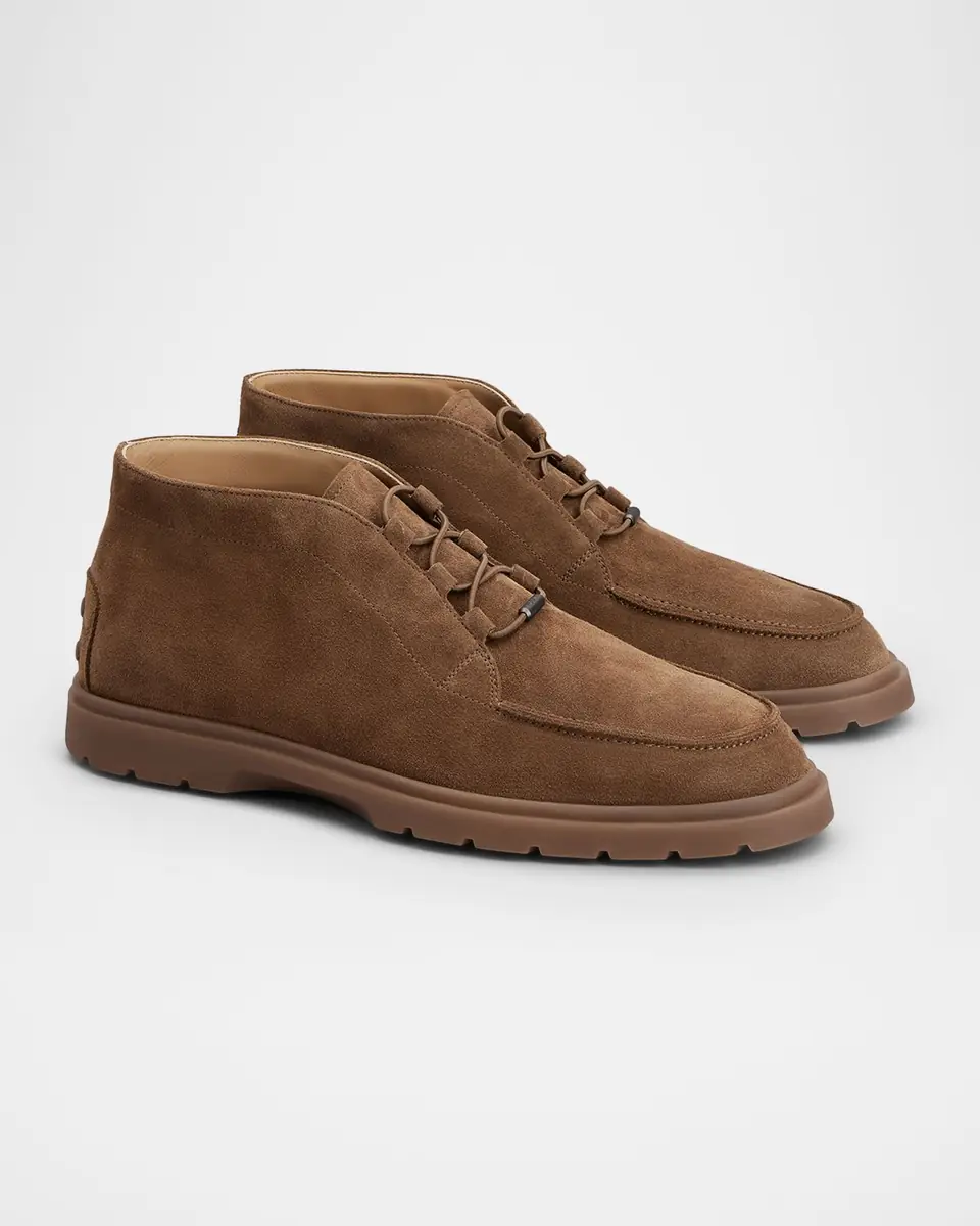 Tod's Men's Suede Desert Boots | Thumbnail 5 Tod's Men's Suede Desert Boots | Thumbnail 5