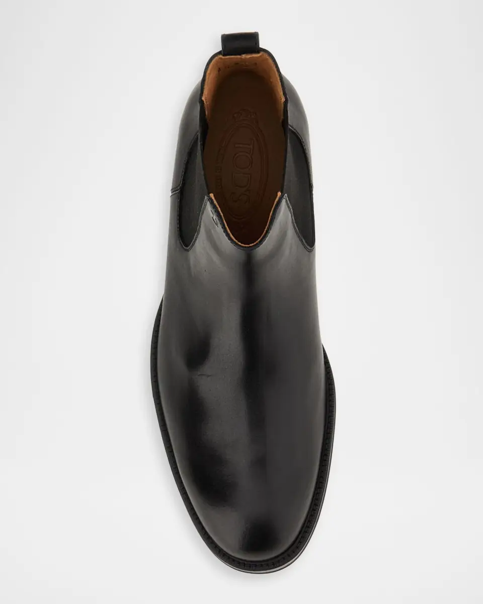 Tod's Men's Leather Chelsea Ankle Boots | Thumbnail 6