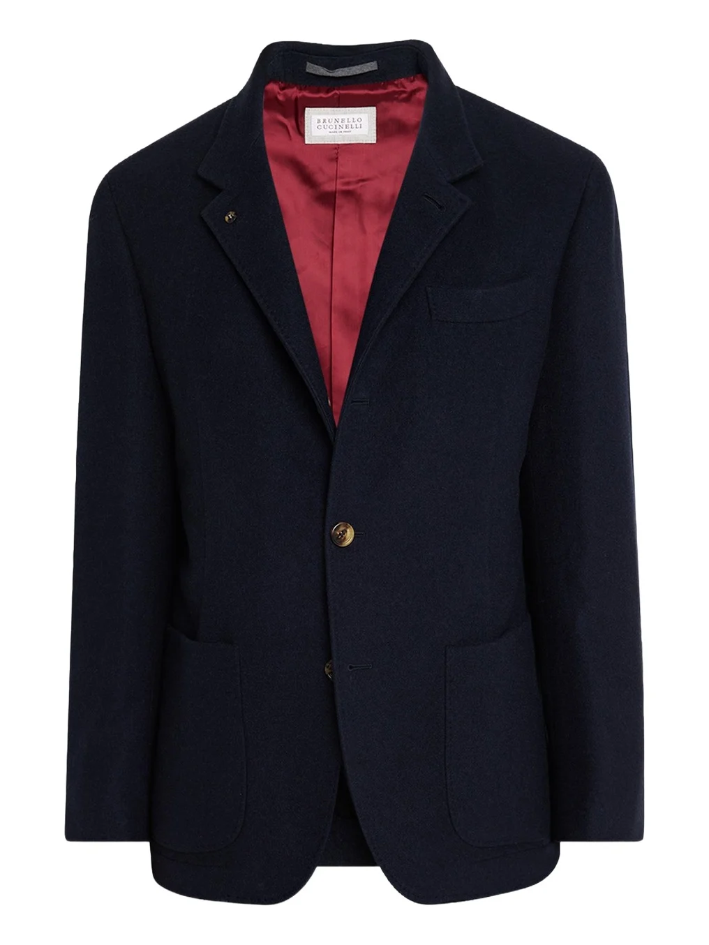 Men's Cashmere Blazer-Style Coat Men's Cashmere Blazer-Style Coat