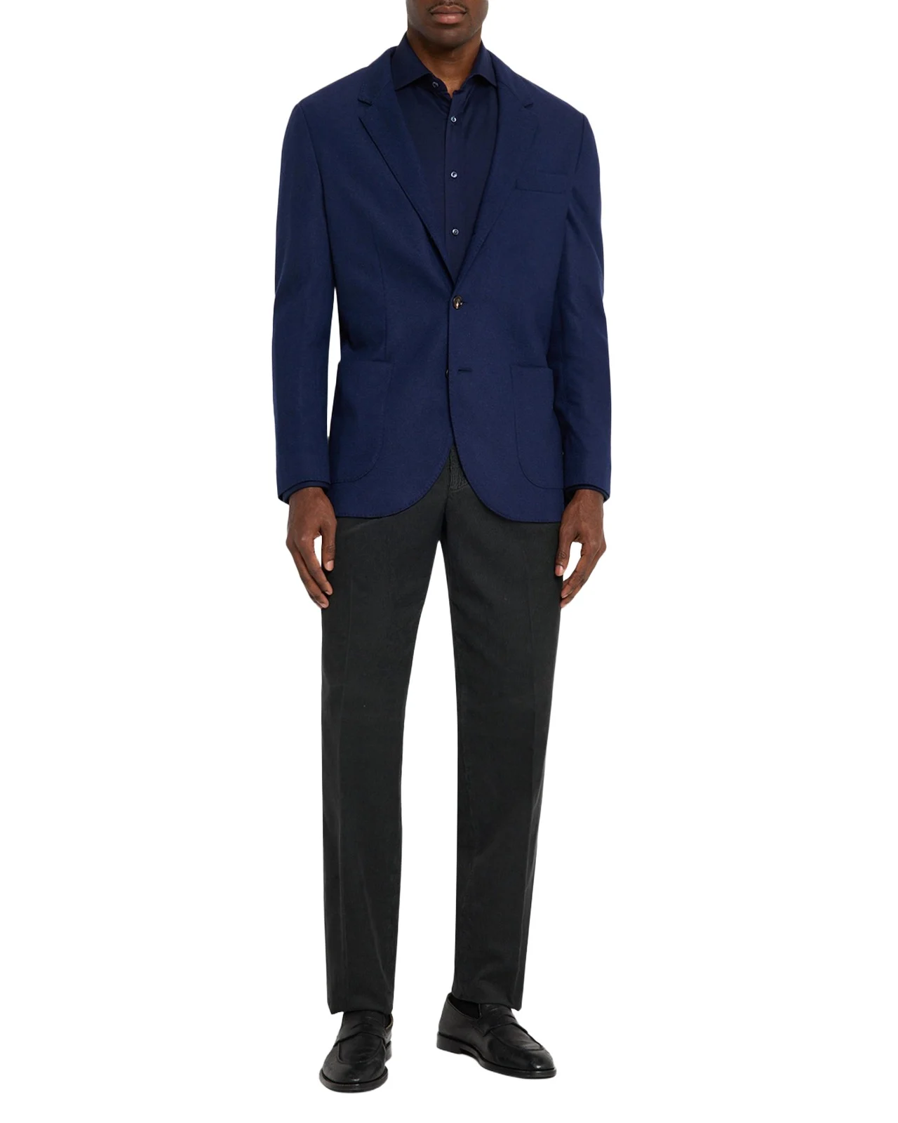 Brunello Cucinelli Men's Cashmere Jersey Patch-Pocket Blazer
