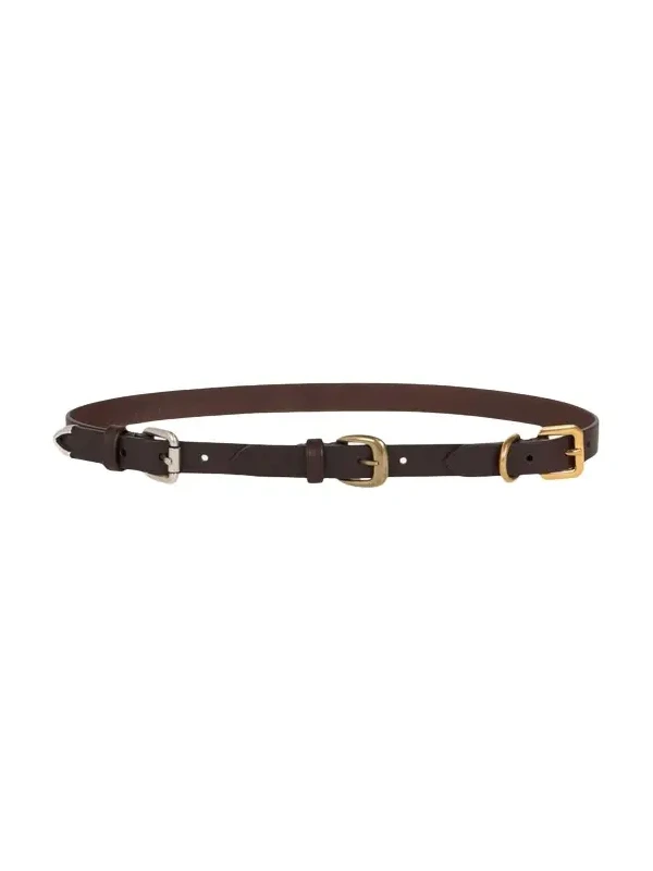 Interchangeable Buckles Leather Belt Interchangeable Buckles Leather Belt