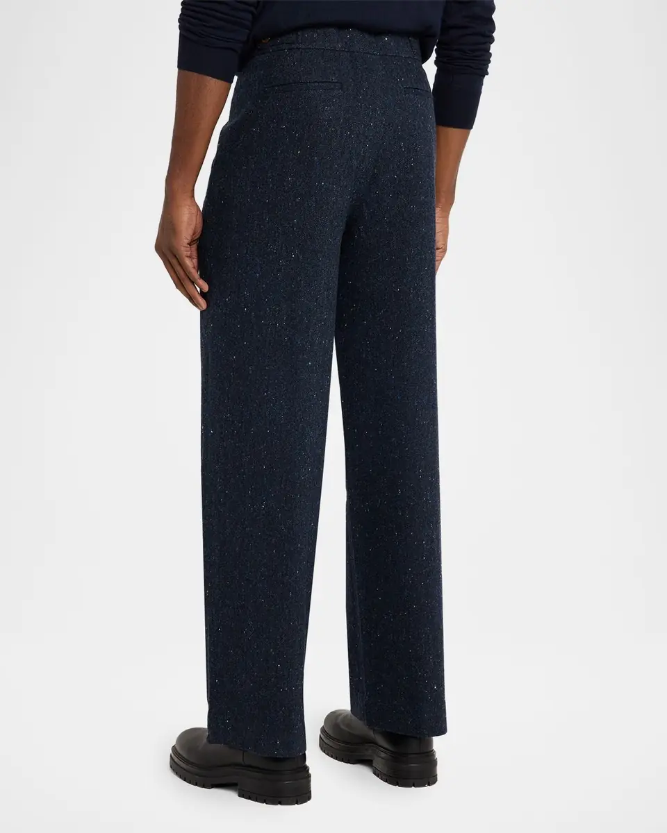 God’s True Cashmere Men's Denim Cashmere Pintuck-Front Trousers | Thumbnail 2 God’s True Cashmere Men's Denim Cashmere Pintuck-Front Trousers | Thumbnail 2