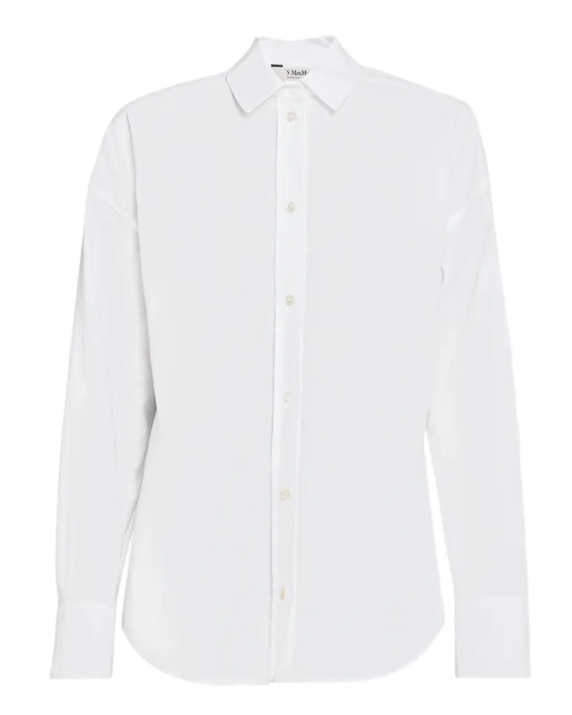 Max Mara Ateneo Cotton Oxford Shirt | Image 1 Max Mara Ateneo Cotton Oxford Shirt | Image 1