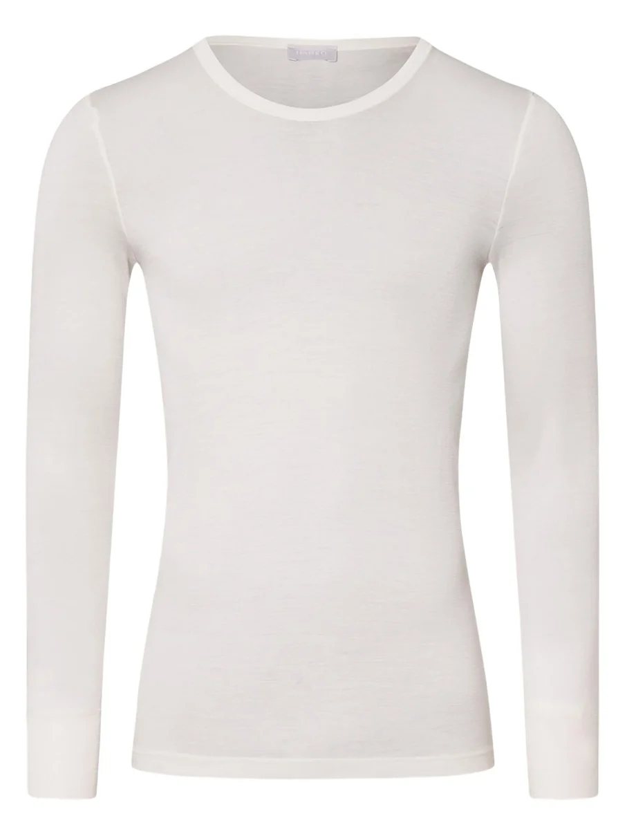 Woolen Silk Long-Sleeve Shirt