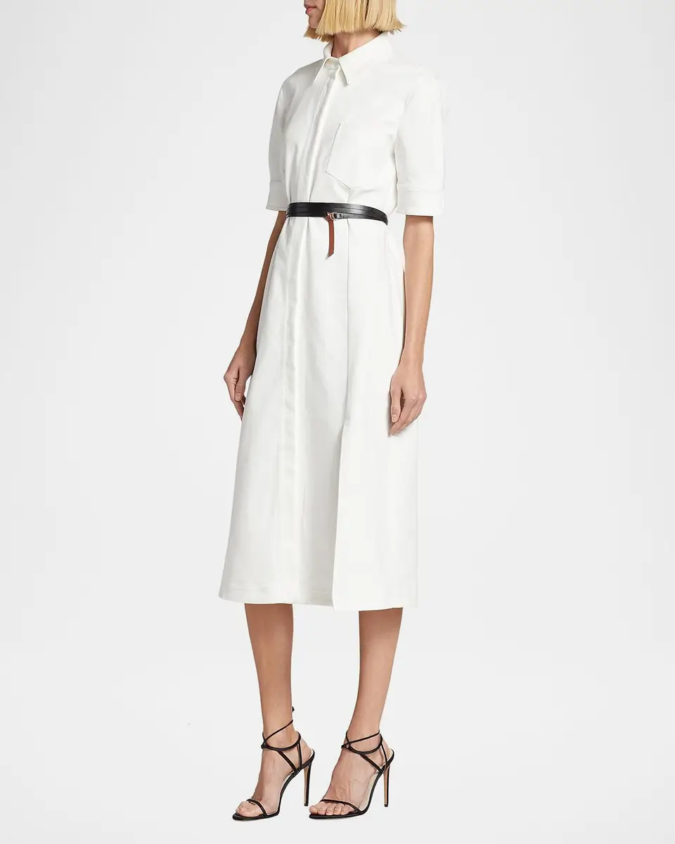 Altuzarra Kieran Belted Denim Shirtdress | Thumbnail 3 Altuzarra Kieran Belted Denim Shirtdress | Thumbnail 3