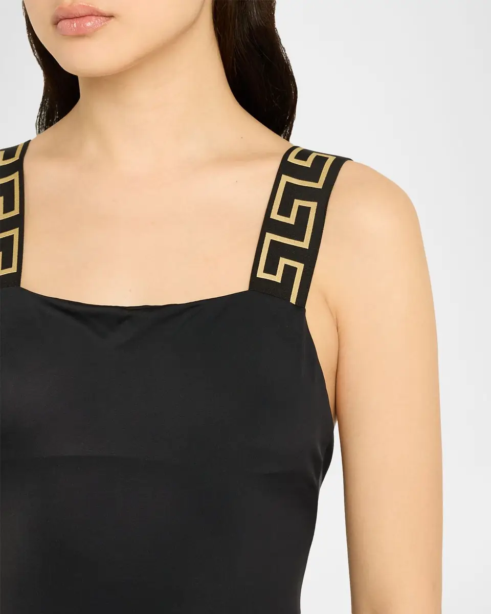 Versace Greca One-Piece Swimsuit | Thumbnail 3 Versace Greca One-Piece Swimsuit | Thumbnail 3