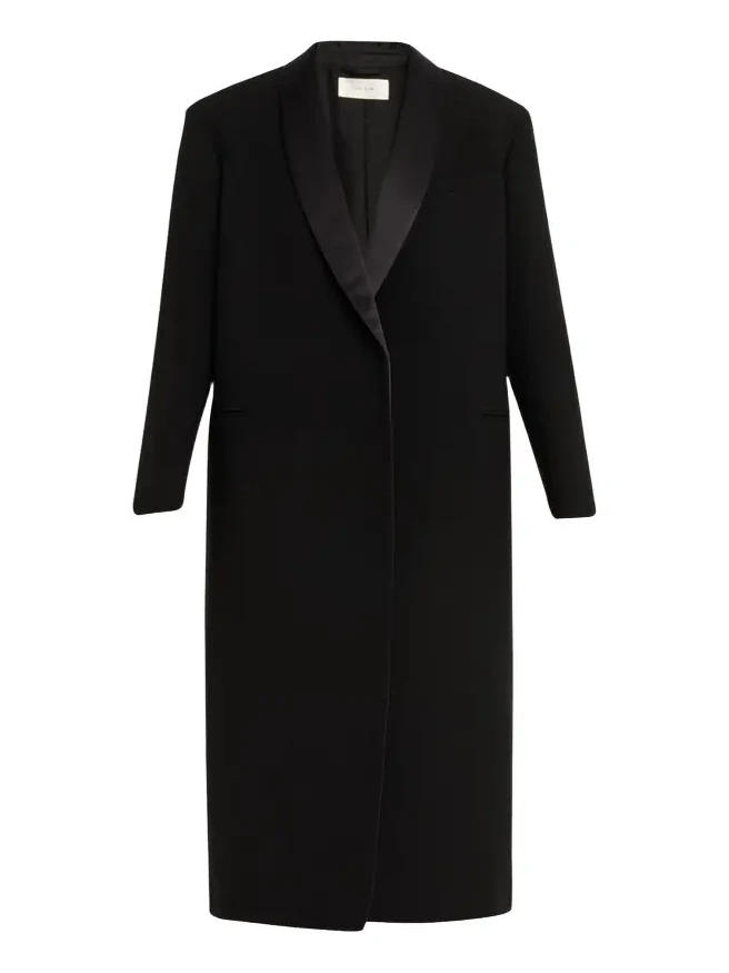Erdene Single-Breasted Wool Long Coat Erdene Single-Breasted Wool Long Coat